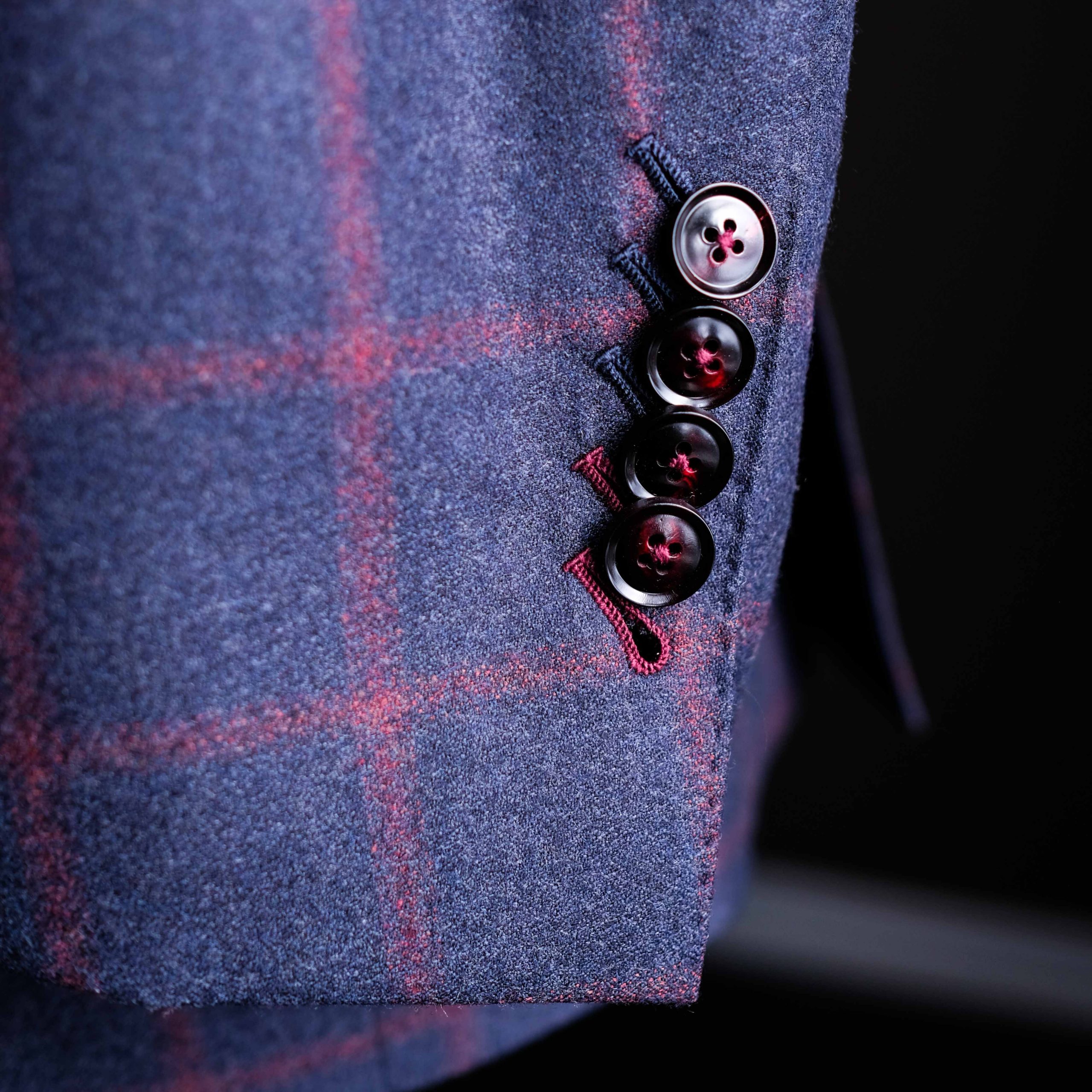 Functioning Buttons on Suit Jacket Sleeve
